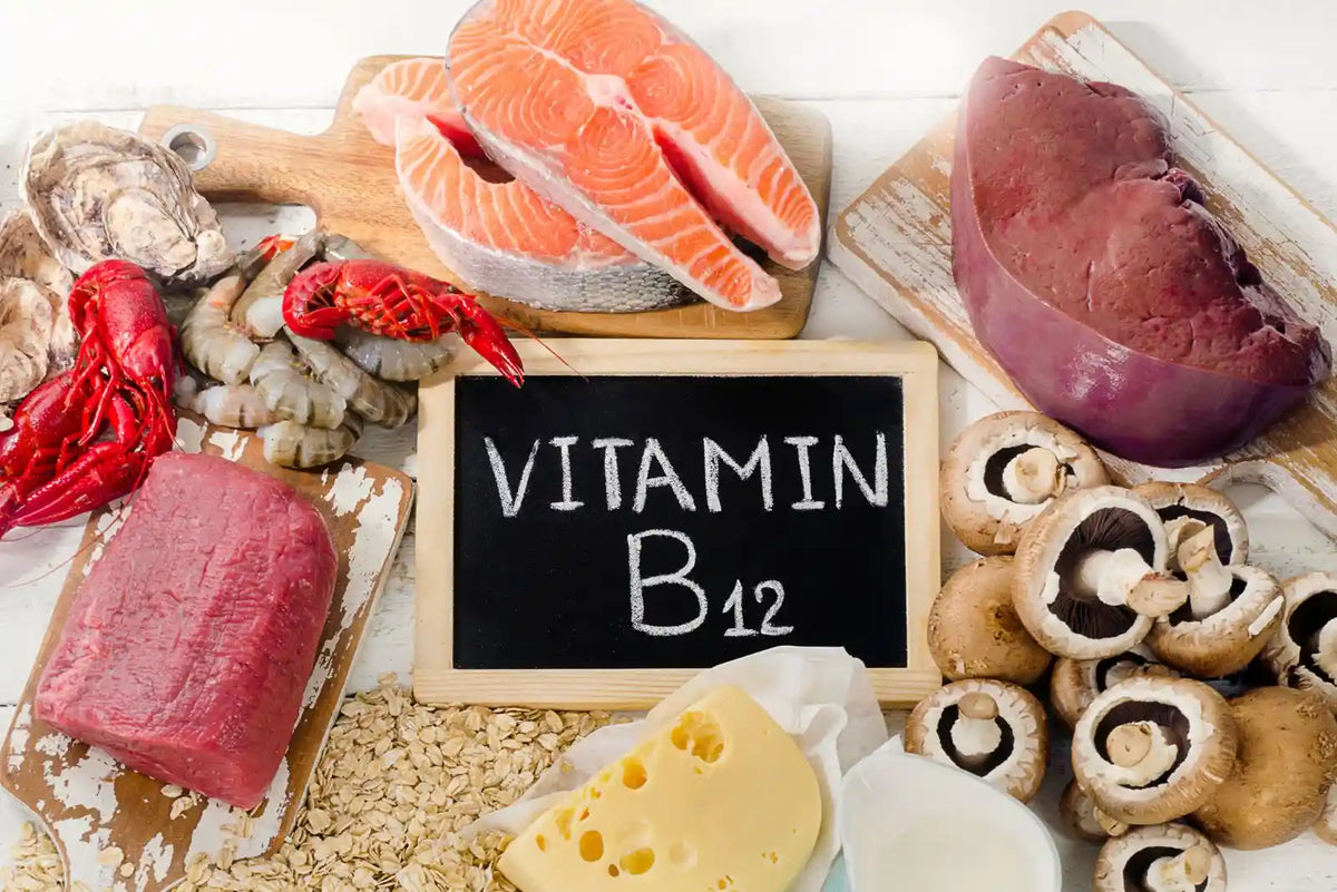 Lax och kött, kostkällor till vitamin B12