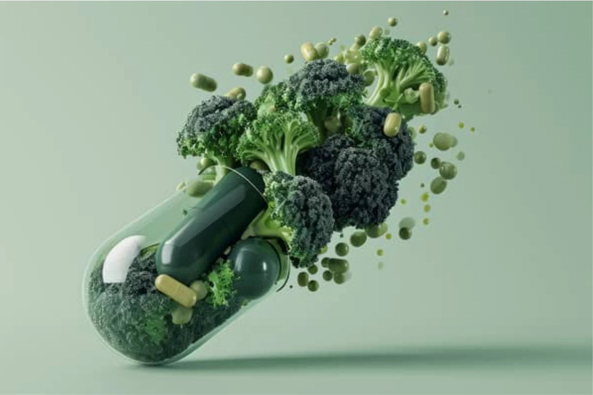 Broccoli, kostkälla till vitamin B2