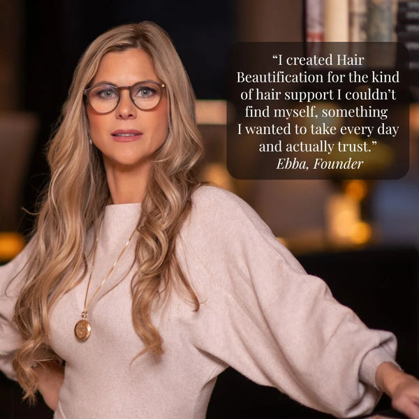 Hair Beautification - avancerat kosttillskott för håret med Keranat™ hirsextrakt, biotin, zink & vitamin B6